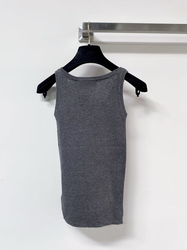 Dior Vest Gray in Wool 204060