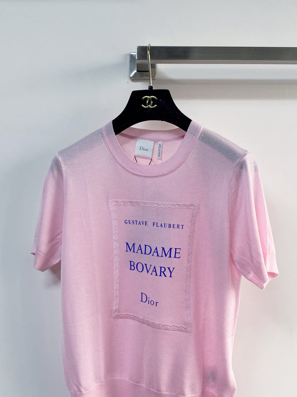 Dior Short-Sleeve T-Shirt Pink in Tencel 204025