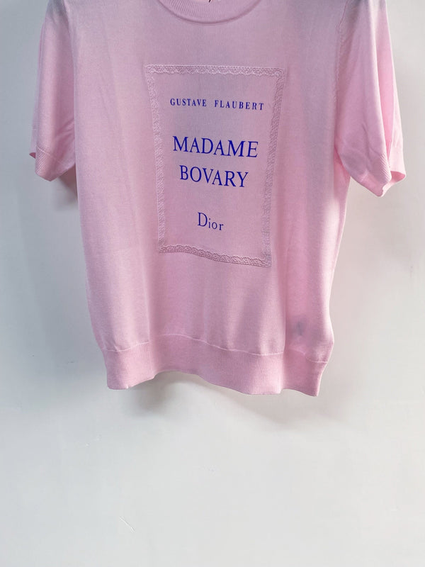 Dior Short-Sleeve T-Shirt Pink in Tencel 204025