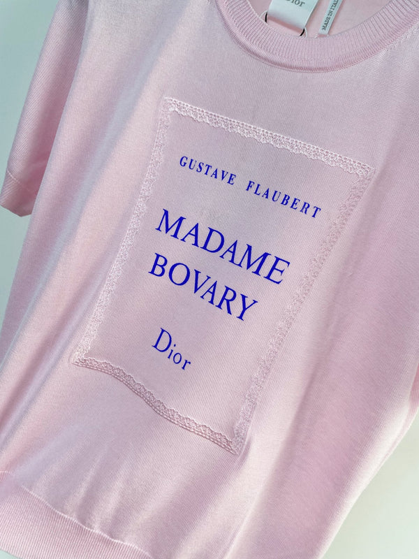 Dior Short-Sleeve T-Shirt Pink in Tencel 204025