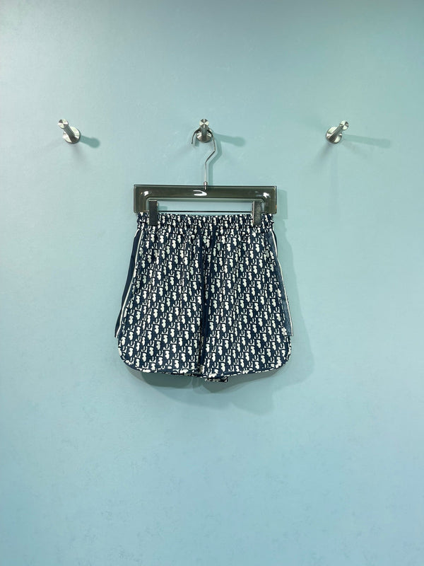 Dior Short-sleeved Top and Shorts Set Black in Polyester 193073