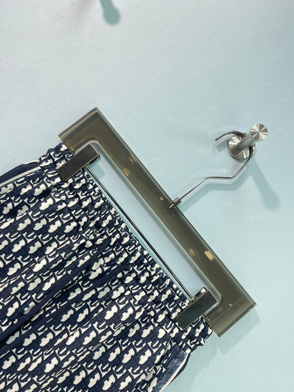 Dior Short-sleeved Top and Shorts Set Black in Polyester 193073