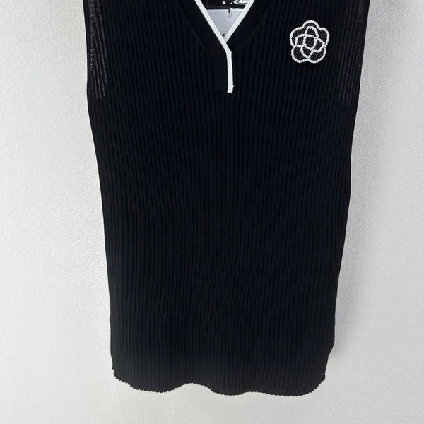 Gilet Chanel Noir en Polyester 365301