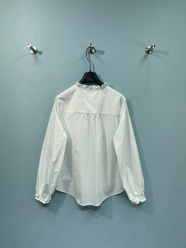 Miu Miu Shirt White in Cotton 218514