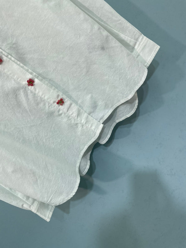 Chanel Shirt White in Flax 218507