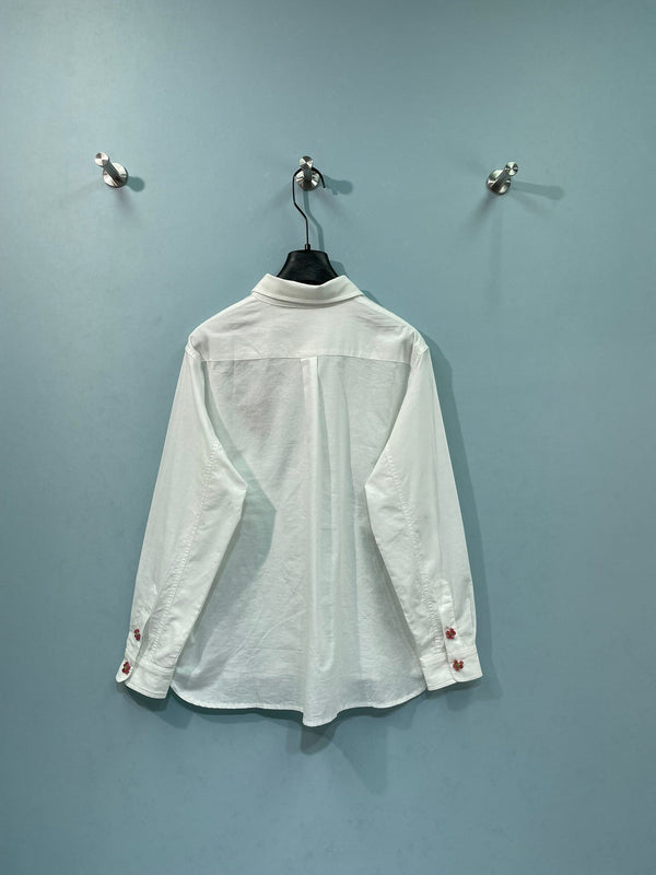 Chanel Shirt White in Flax 218507