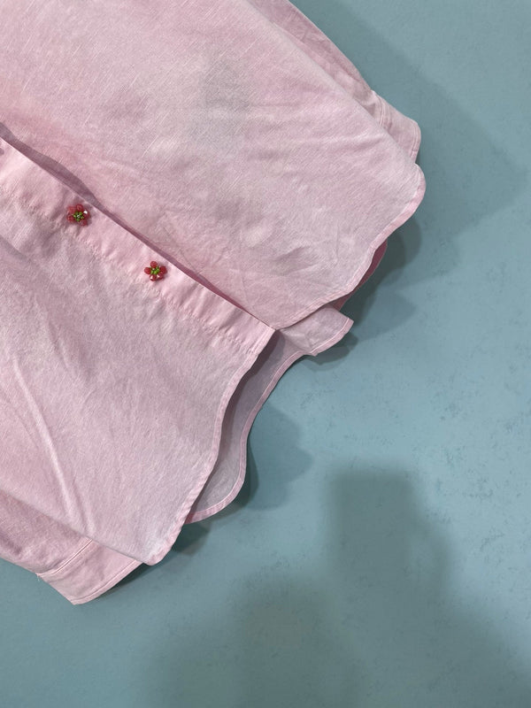 Chanel Shirt Pink in Flax 218502