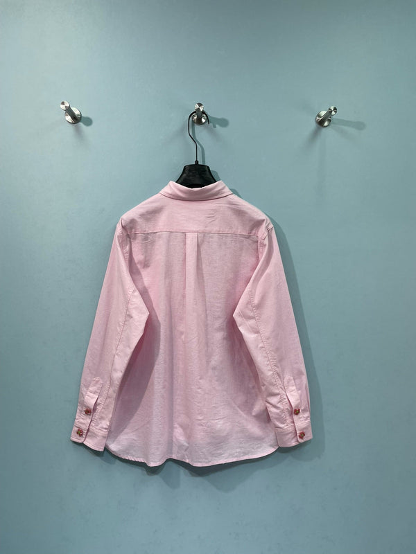Chanel Shirt Pink in Flax 218502