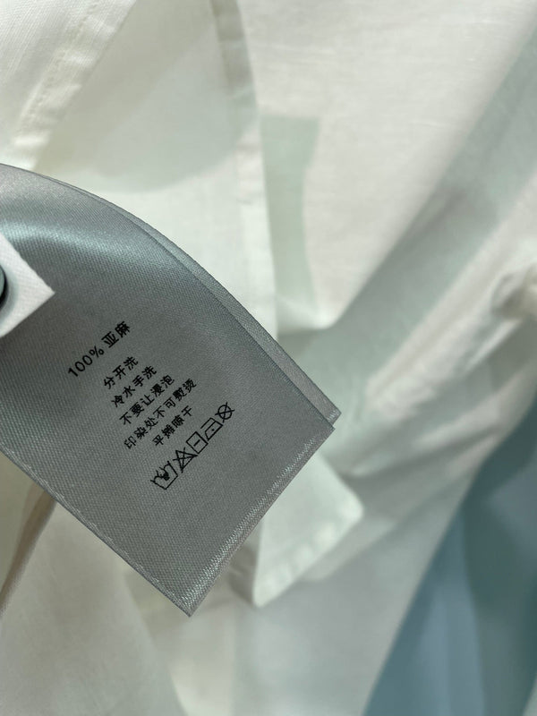 Chanel Shirt White in Flax 218490