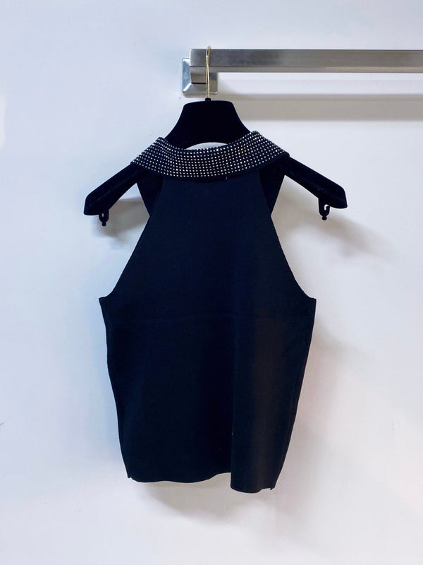 Chanel Vest Black in Wool 248347