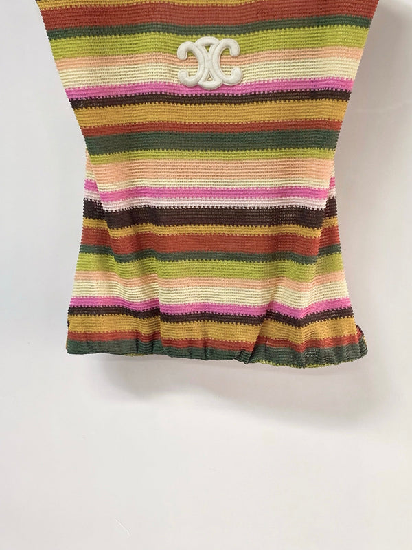 Celine Vest Multicolor in Wool 248413