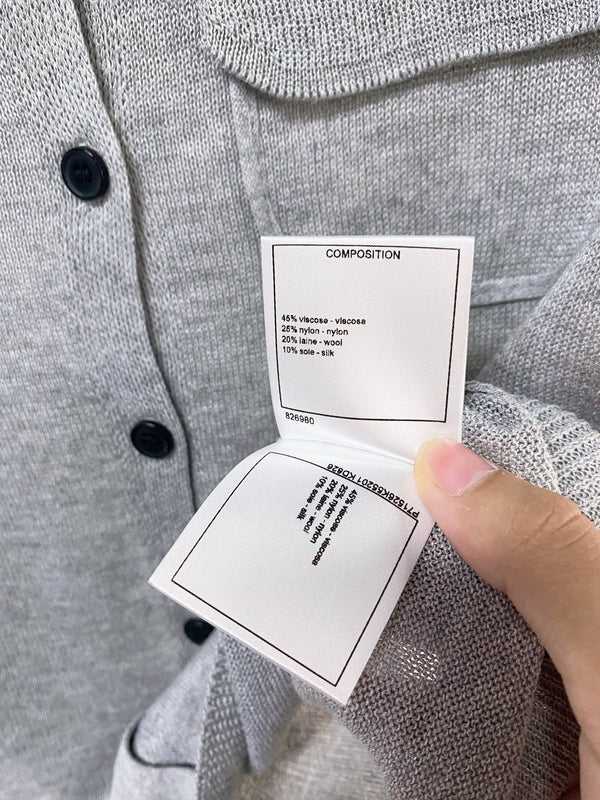 Gilet Chanel Gris en Viscose 252202