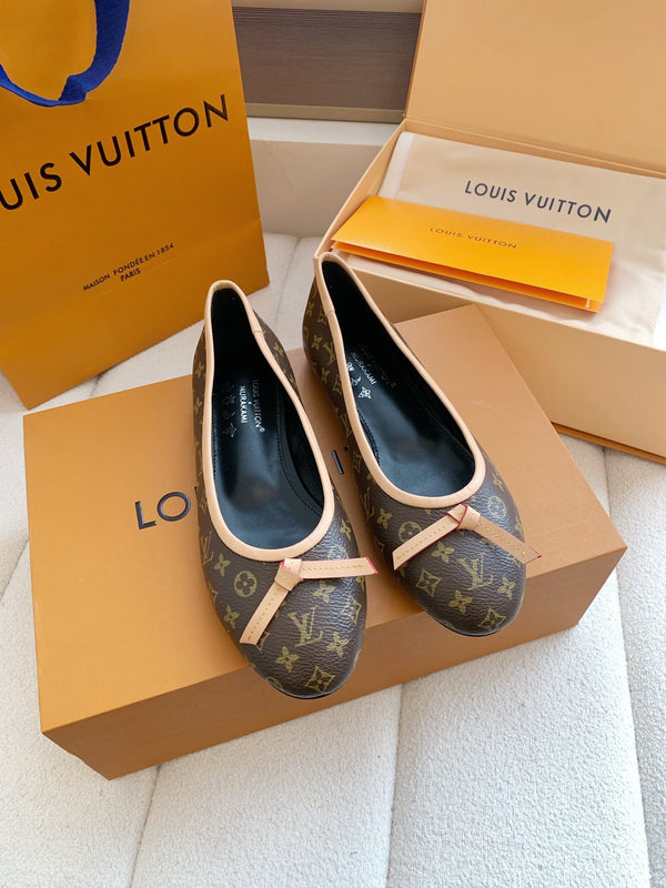 LV x TM Darling Ballerina Brown in Cowhide 703034