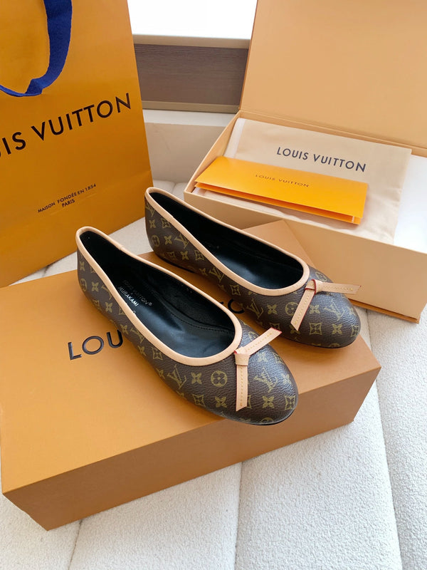LV x TM Darling Ballerina Brown in Cowhide 703034