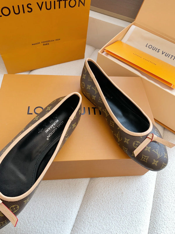 LV x TM Darling Ballerina Brown in Cowhide 703034