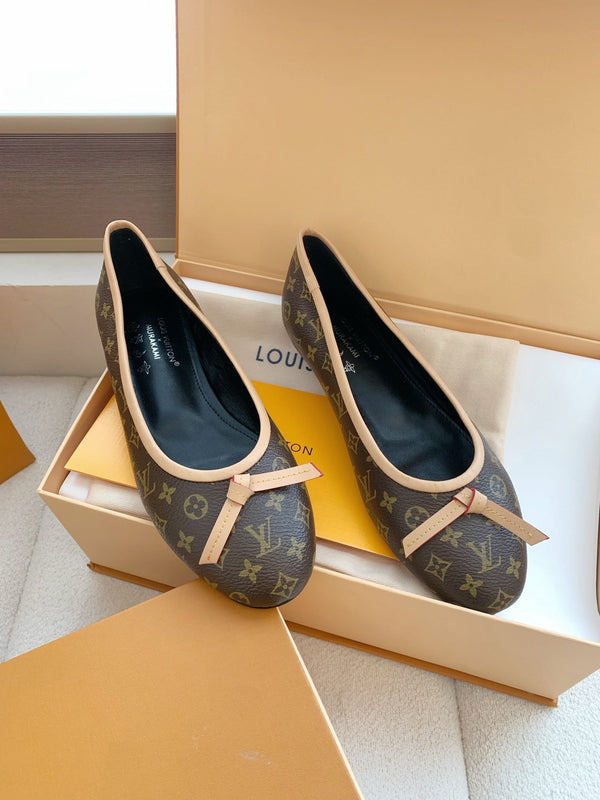 LV x TM Darling Ballerina Brown in Cowhide 703034