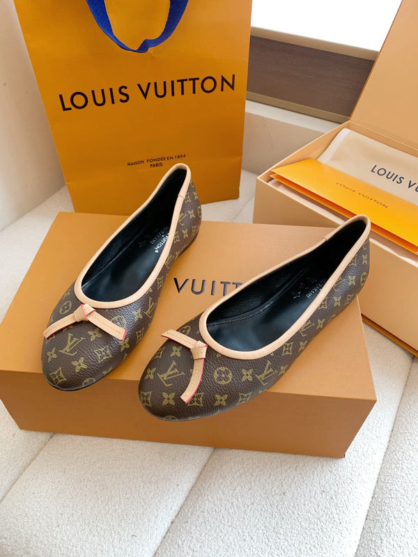 LV x TM Darling Ballerina Brown in Cowhide 703034