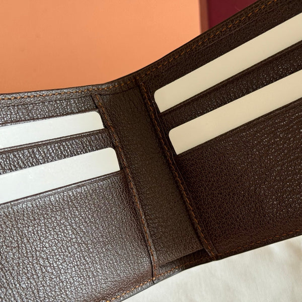 Gucci Bi-fold wallet Brown in Canvas 284913