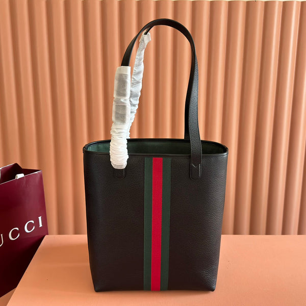 Sac cabas Gucci Ophidia 36 marron en cuir de vachette 285043