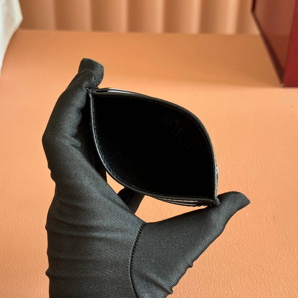 Gucci Ophidia Card holder Black in Cowhide 285070