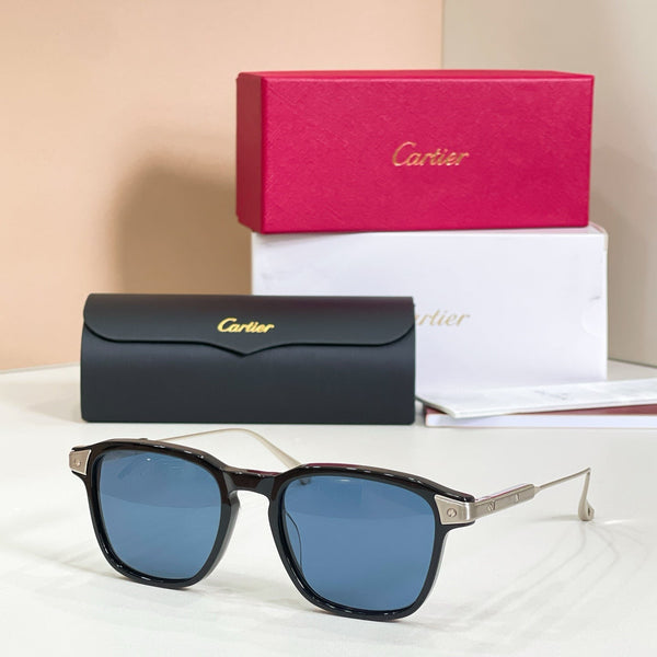 Cartier CT0075S-002 Havana Gold Sunglasses