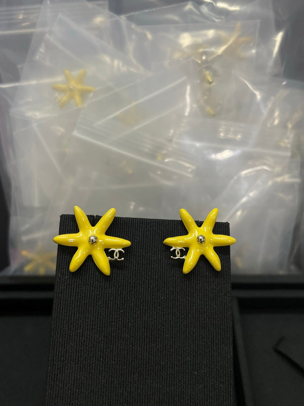 Chanel Starfish Earrings