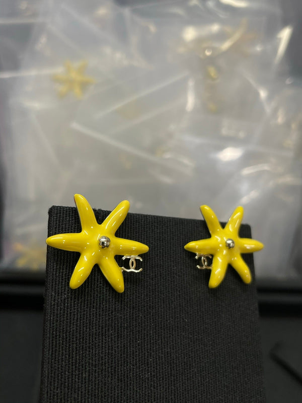 Chanel Starfish Earrings
