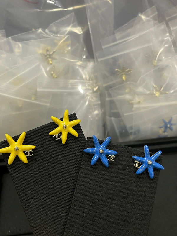 Chanel Starfish Earrings