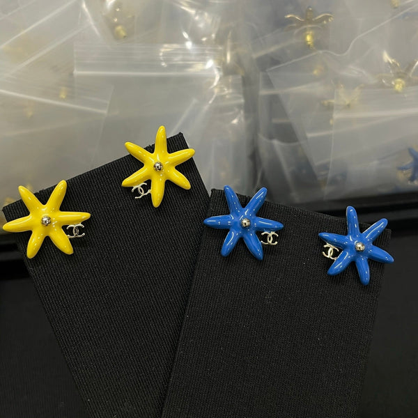 Chanel Starfish Earrings