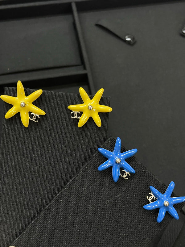 Chanel Starfish Earrings