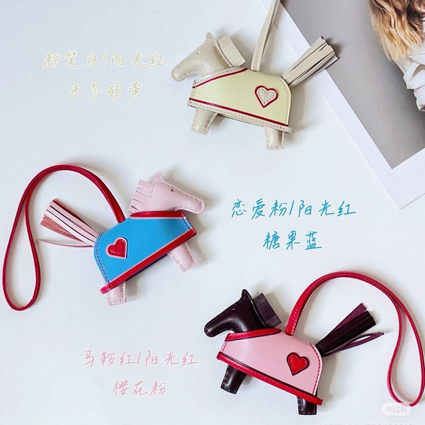 Hermès Rodeo PM Charm in Leather