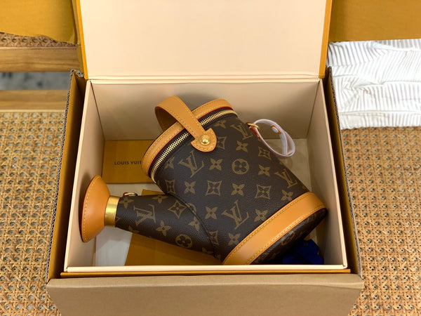 LV Watering Can Bag 25cm Brown in Canvas 152161