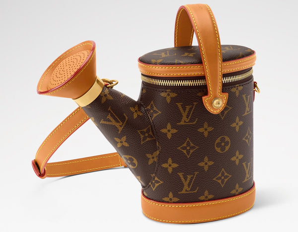 LV Watering Can Bag 25cm Brown in Canvas 152161