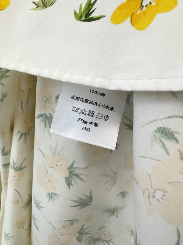Dior Dress White in Cotton 374083