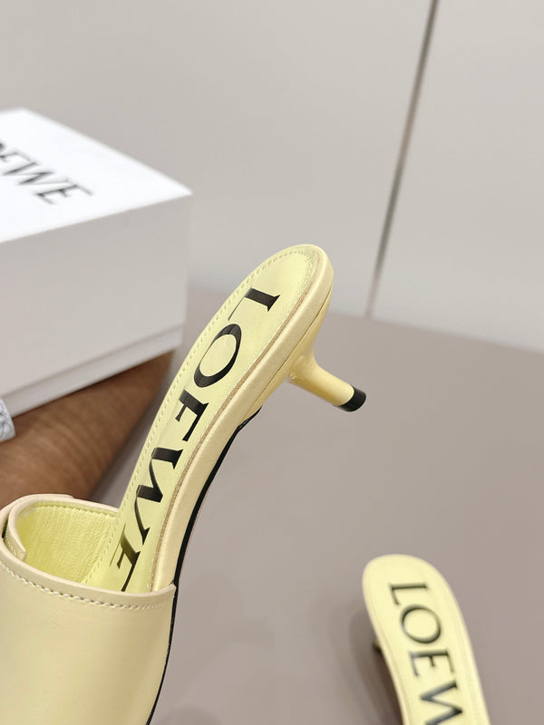 Sandales Loewe 26 en agneau jaune clair 45 738734