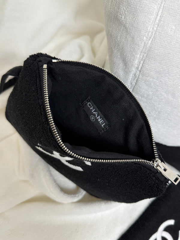 Chanel 2026 Beach Bag 60 White in Cotton
