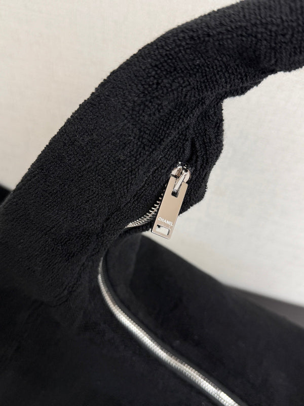 Chanel Sac de plage 2026 60 Noir en coton