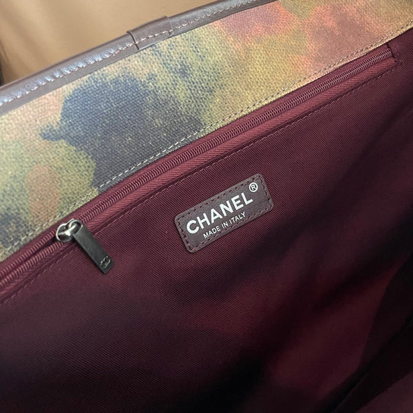 Chanel Graffiti On the Pavements Bag 42cm Multicolor in Canvas