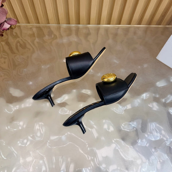Loew 26 Sandal 45 Black in Cowhide 749387