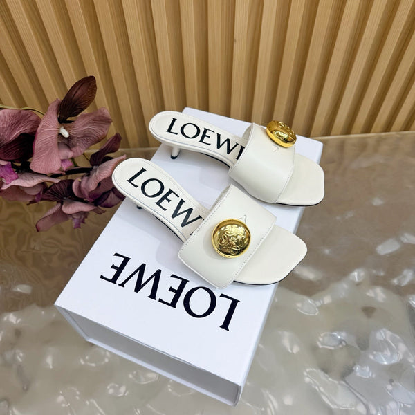 Loew 26 Sandal 45 White in Cowhide 749386