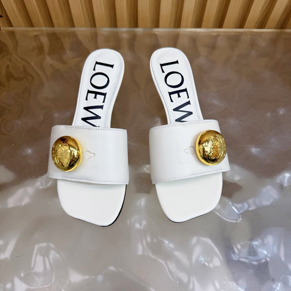 Loew 26 Sandal 45 White in Cowhide 749386