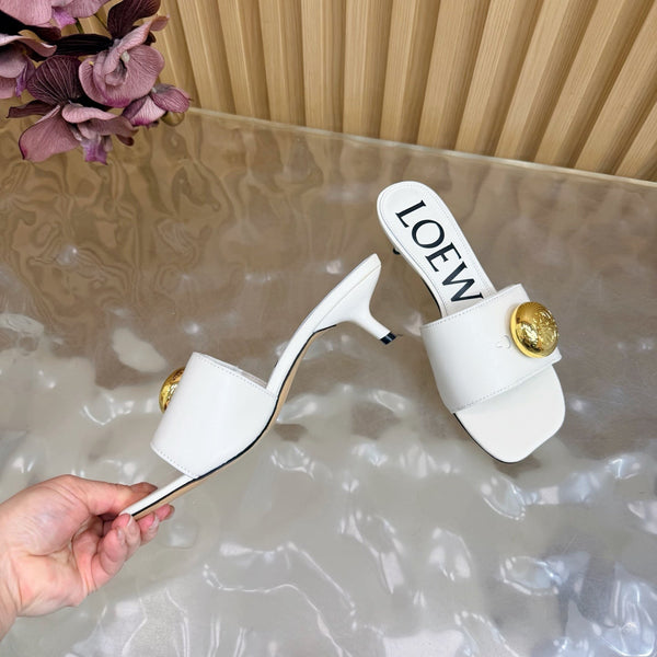 Loew 26 Sandal 45 White in Cowhide 749386