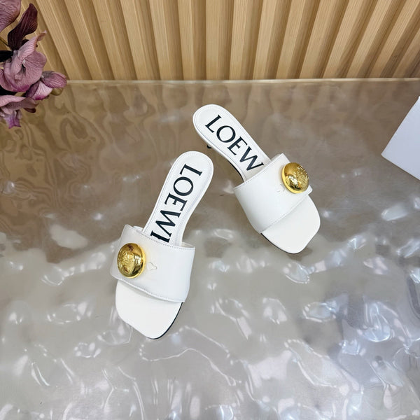 Loew 26 Sandal 45 White in Cowhide 749386