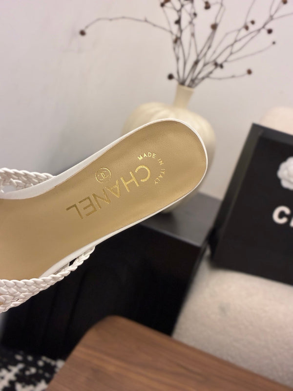 CC Sandal 60 White in Woven 747973