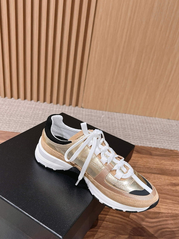 CC Sneaker Gold Brown in Leather 753924