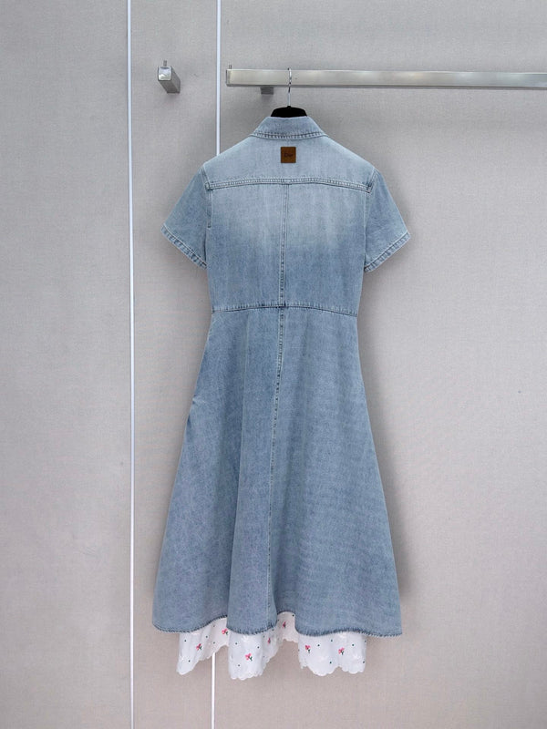 CD 26 Dress Blue in Cotton 379666