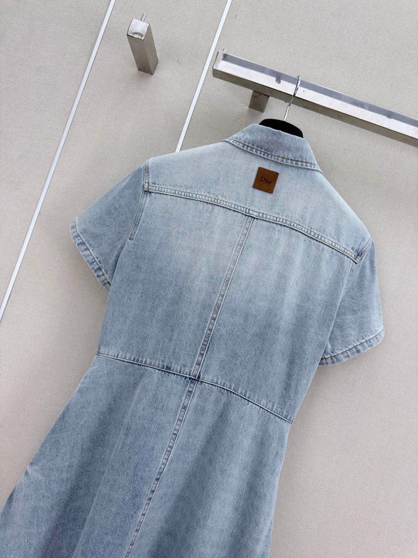 CD 26 Dress Blue in Cotton 379666