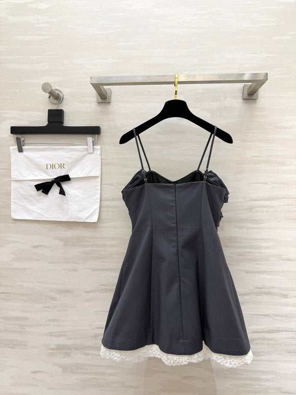 CD 26 Sweet Bow-Tie Princess Dress Black in Cotton 379202