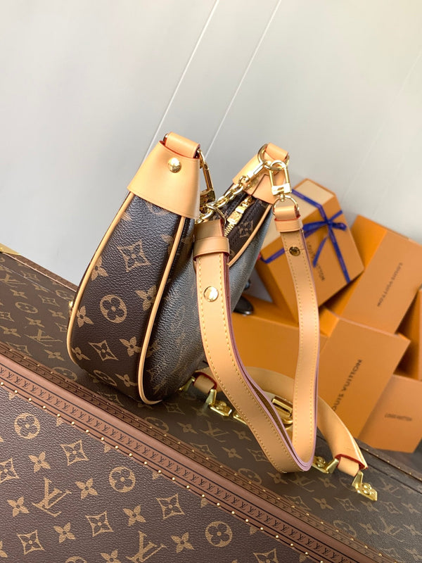 LV Loop Baguette Bag 23cm Brown in Cowhide 286672