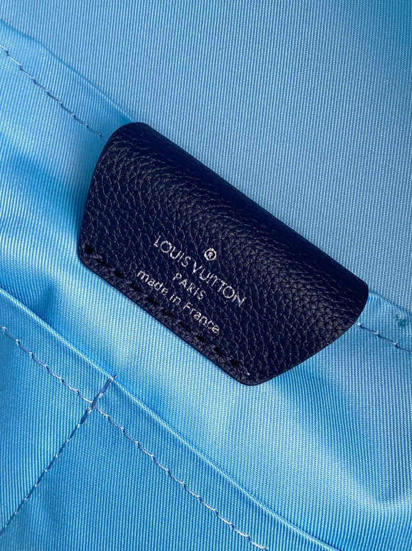 LV Discovery Backpack Dark Blue in Monogram coated Canvas 287119
